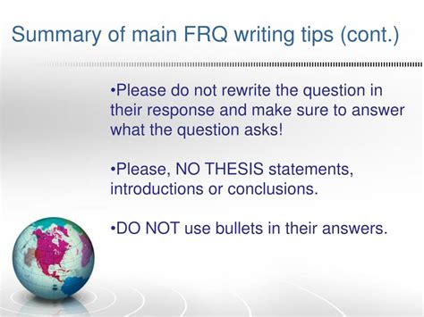 PPT - Prepping for the APHG Exam FRQs PowerPoint Presentation, free
