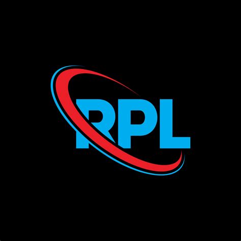 RPL Logo RPL Letter RPL Letter Logo Design Initials RPL Logo Linked