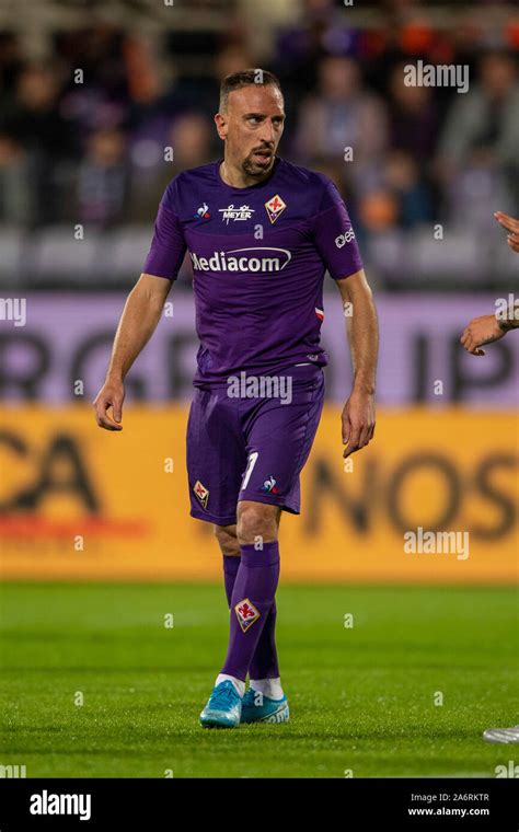 Franck Ribery (Fiorentina) during the Italian "Serie A" match between ...