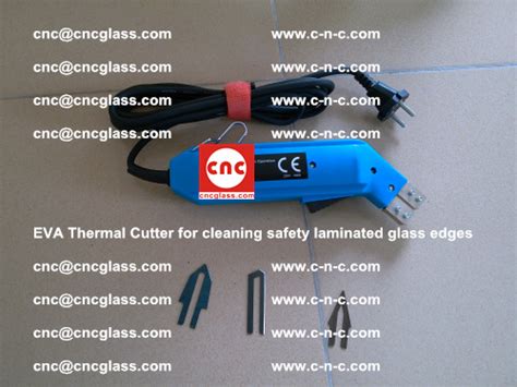 EVA Thermal Cutter For Cleaning Safety Laminated Glass Edges CNC THERMAL CUTTER HOT KNIFE