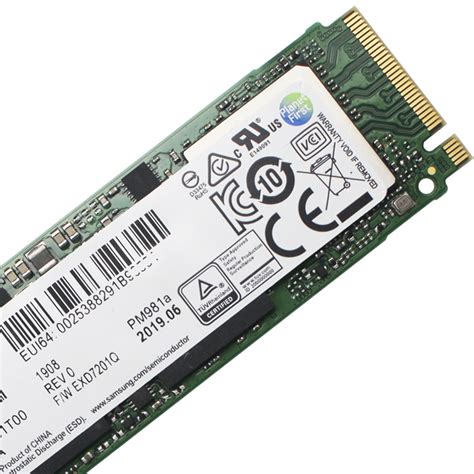Ổ cứng SSD M2-PCIe 1TB Samsung PM981a NVMe 2280 (OEM Samsung 970 EVO Plus)