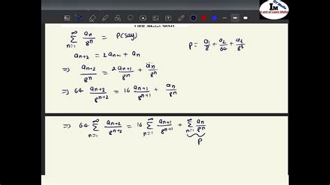 Let {an } Be A Sequence Such That A1 1 A2 1 And A N 2 2a N 1 A N For