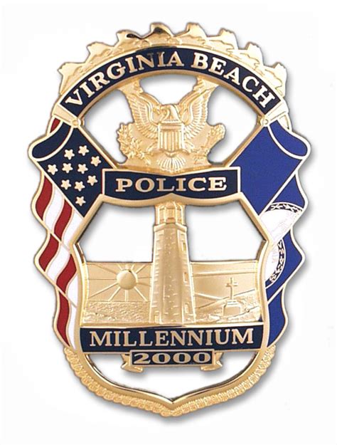 Virginia Beach Police lapel pin