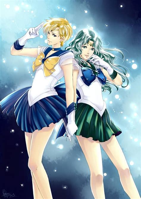 Sailor Uranos Sailor Neptune Sailor Neptune Sailor Uranus Sailor