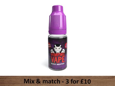 Berry Menthol E Liquid Vampire Vape Johnny S Tobacconist