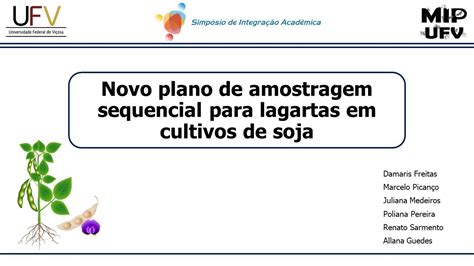 Novo Plano De Amostragem Sequencial Para Lagartas Em Cultivos De Soja