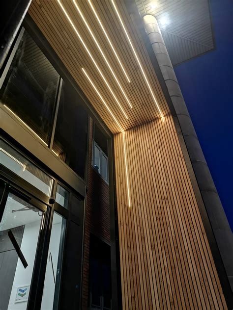LED strip lighting | Facade lighting, Facade house, Architectural ...