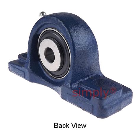 UCP201 Metric Cast Iron Two Bolt Pillow Plummer Block Housing With