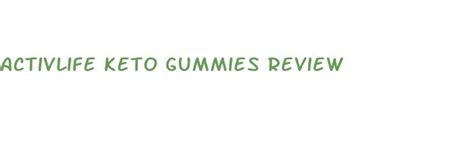 Activlife Keto Gummies Review