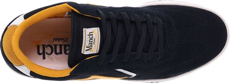 Lakai Atlantic Skate Shoes - (manch) navy/gold suede | Tactics