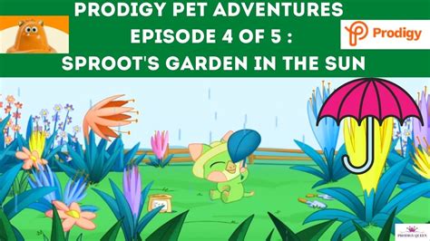 PRODIGY MATH GAME | Prodigy Pet Adventures Episode 4 | Sproot's Garden ...