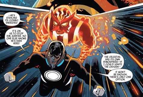 Sunfire And Havok Uncanny Avengers Fire Art Marvel