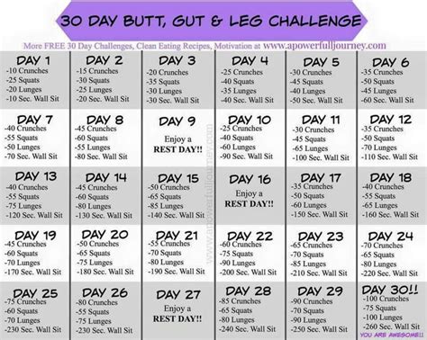 Day Leg Challenge