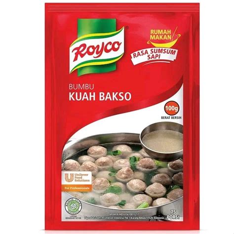 Jual Royco Bumbu Kuah Bakso Bubuk Penyedap Rasa G Asli Unilever Di