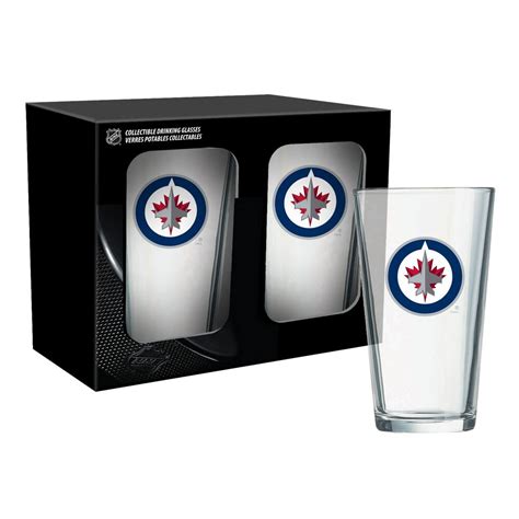 Nhl Winnipeg Jets Mixing Pint Glass Box Set 2 Pk 16 Oz Canadian Tire