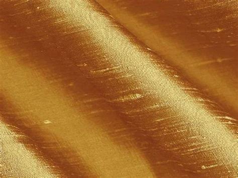 Golden Dupion Silk Fabric Indian Dupion डपयन रशम Siabhi Studios