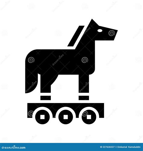 Trojan Horse Icon or Logo Isolated Sign Symbol Vector Illustration ...