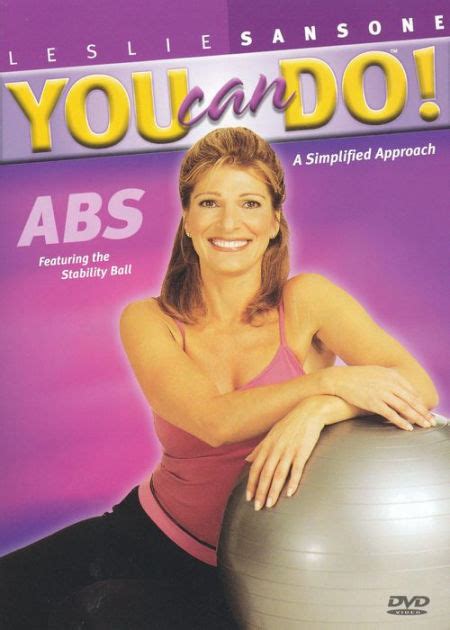 Leslie Sansone You Can Do Abs By Leslie Sansone 767712813020 Dvd