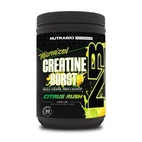 Nutrabio Creatine Burst Nutrition Cartel