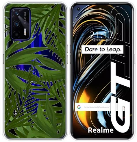 FUNDA SILICONA TRANSPARENTE para Realme GT 5G diseño Jungla Dibujos EUR