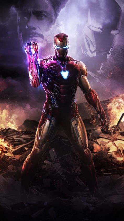 Iron Man With Infinity Stone Wallpapers - Top Free Iron Man With ...