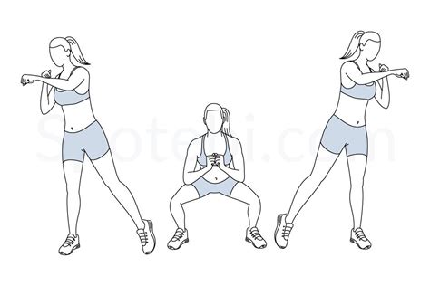 Boxer Squat Punch Exercise Guide With Instructions Demonstration