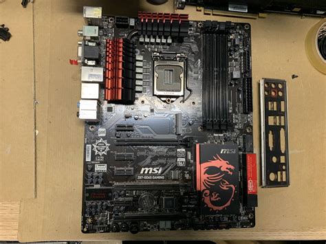 Yahoo オークション 中古品 Bios確認 Msi Z87 Gd65 Gaming Ioパネル