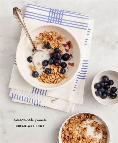 Breakfast Bowl With Amaranth Granola Recipe Love And Lemons