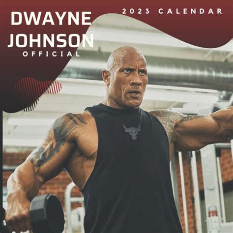 Buy DWAYNE JOHNSON 2023: OFFICIAL Dwayne Johnson 2022-2023,The Rock ...