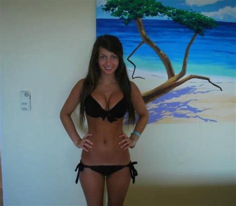 Year Old In A Black Two Piece Bikini Porn Pic
