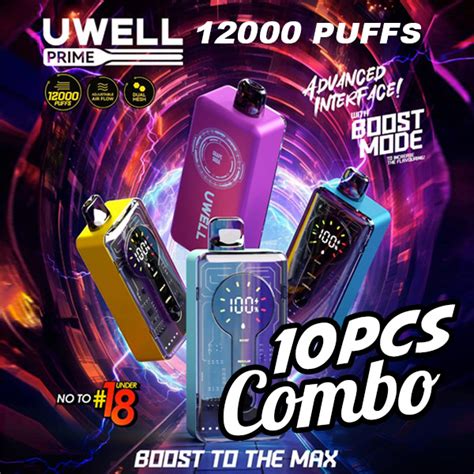 Relxsg UWELL Prime 12000 Puffs Disposable Pod RELX SG Vape Shop