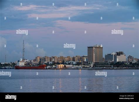 Tripoli, Libya - November 25, 2020: City and port of capital of Libya ...