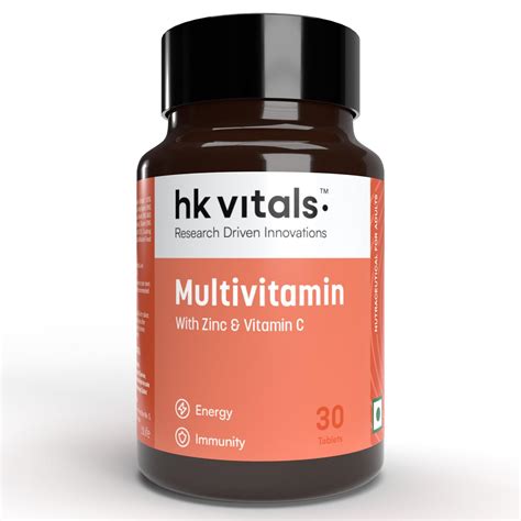 Healthkart Hk Vitals Multivitamin For Men And Women Tablets With