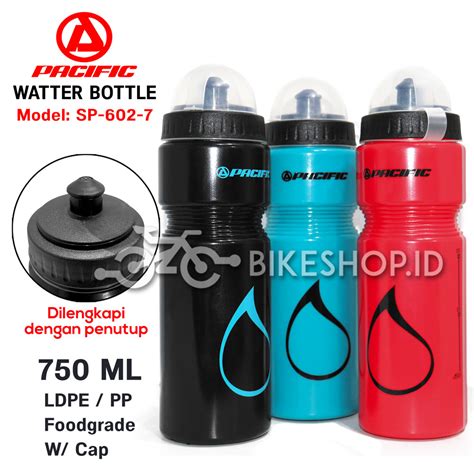 Jual Botol Minum Sepeda Wadah Air Minum Pacific 750ML Bicycle Water