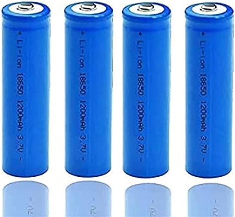 Amazon 1200mah Rechargeable Battery Large Capacity 1200mah 3 7v