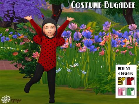 Sims Artists: Costume Bugabee • Sims 4 Downloads