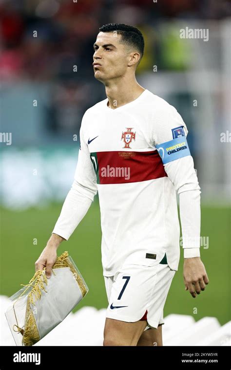 Qatar Nd Dec Doha Cristiano Ronaldo Of Portugal During The