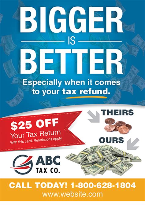 22 Brilliant Tax Preparation Direct Mail Postcard Templates For