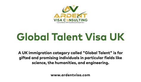 Global Talent Visa Uk Guide Ardent Visa