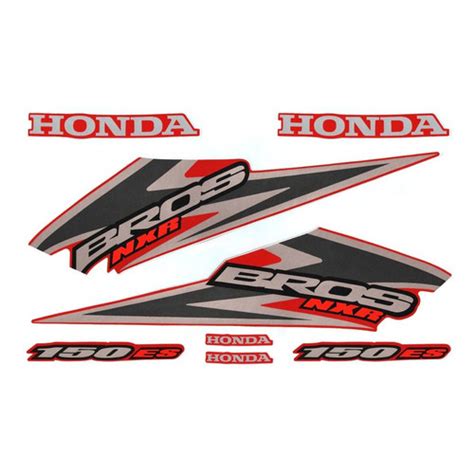 Kit Adesivos Honda Nxr 150 Bros Es 2006 Vermelha Shopee Brasil