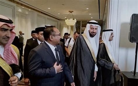 Persiapan Haji Menteri Arab Saudi Temui Menag Yaqut Di Jakarta