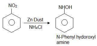 What Is The Product Formed When Nitrobenzene Is Treated With Zn Dust