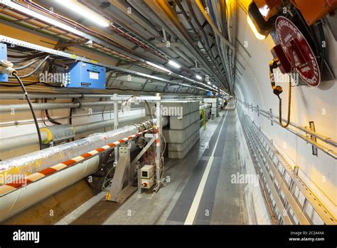 The Large Hadron Collider in CERN Stock Photo - Alamy