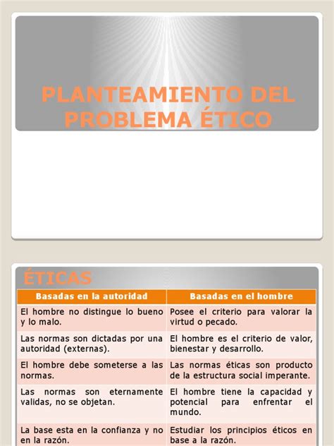 Planteamiento Del Problema Ético Pdf Moralidad Science