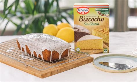 Bizcocho De Lim N Y Amapolas Sin Gluten Receta Dr Oetker