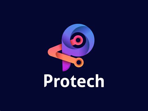 Protech Logo Brand Identity Design Behance