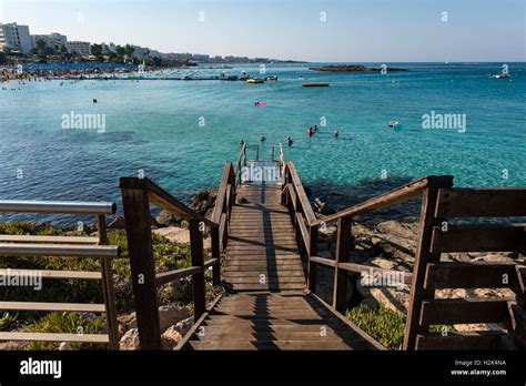 Fig Tree Bay Protaras Stock Photo Alamy