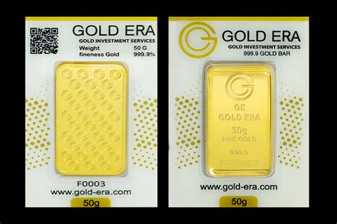 Buy 50 Grams Gold Bar | Gold Era