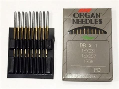 ORGAN TITANIUM DBXK5 COMMERCIAL EMBROIDERY MACHINE NEEDLES BARUDAN TAJIMA