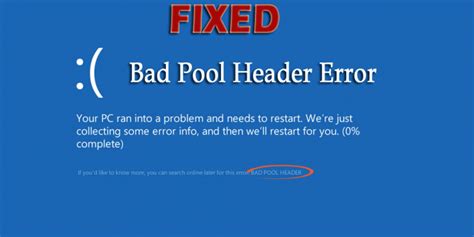 Resuelto Las 7 Mejores Soluciones Para Reparar El Bad Pool Header En